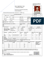 Trainee Application Form - Year 2021