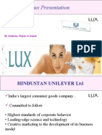 Lux Presentation: by Seemeen, Mayur & Kunal