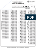 Evaluación diagnóstica 6to grado