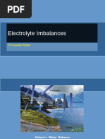 Electrolyte Disturbaces - Hyponatremia and Hypernatremia