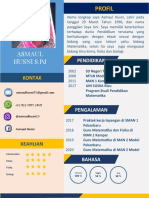 CV Lamaran Terbaru ASMAUL