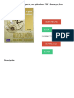 Microeconomia, Teoria Del Precio Ysus Aplicaciones PDF - Descargar, Leer DESCARGAR LEER ENGLISH VERSION DOWNLOAD READ. Descripción (2)
