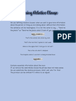 Defining Relative Clause PDF