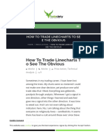 How To Trade Linecharts To See The Obvious