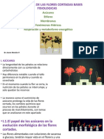 Fisiologia Poscosecha Flor de Corte (Unidad IV)