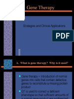 Gene Therapy: Strategies and Clinical Applications
