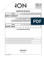 Service Manual: DHT-390XP