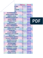 Student Roll List