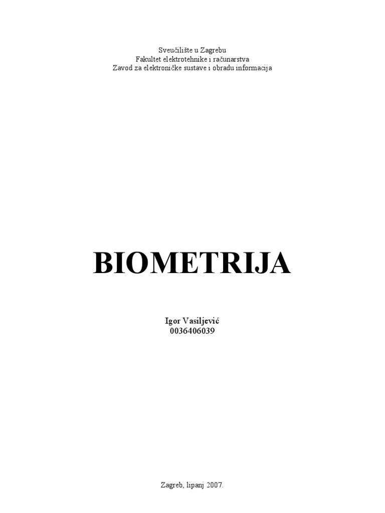 Biometrija