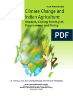 Climate Change and Indian Agriculture:: Impacts, Coping Strategies, Programmes and Policy