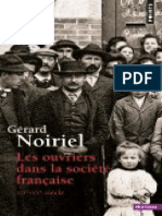 Ouvriers Dans La Societe Franca - Gerard Noiriel