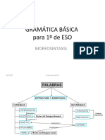 GRAMÁTICA BÁSICA 1º ESO