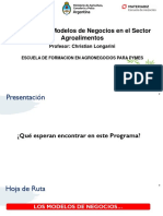 Los Modelos de Negocios en El Sector ALIMENTOS