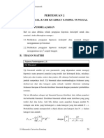 Pertemuan Ke-2 - Uji Binomial Dan X2 Sampel Tunggal