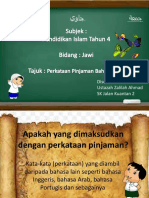 Kata Pinjaman Bahasa Arab T4