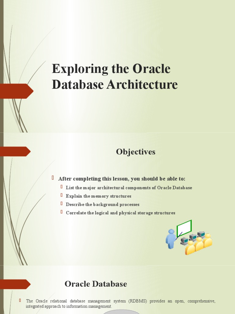 Exploring The Oracle Database Architecture | PDF | Databases | Cache ...
