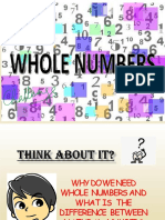 1 - Whole Numbers