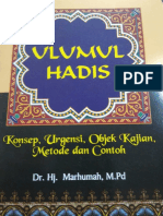 Marhumah, Ema (2016) ULUMUL HADIS Konsep, Urgensi, Objek Kajian, Metode Dan Contoh. Buku Ajar, Vol. 1 (No. 1) - SUKA-Press