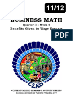Business Math11 12 q2 Clas4 Benefits Given To Wage Earners v2 Joseph Aurello