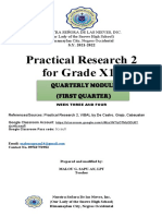 Practical Research 2 For Grade X11
