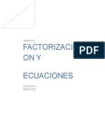 Facturorizacion y Ecuaciones