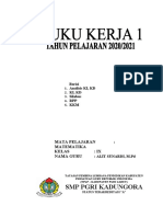 Cover Buku Kerja SMP A4 Covid