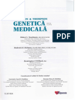 Partajare Thompson and Thompson. Genetica Medicala Ed. 8