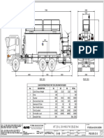 Load Distribution WT 20 KL On Hino FM 260JD 6x4