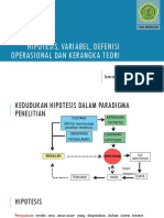 Hipotesis Dan Kerangka Teori