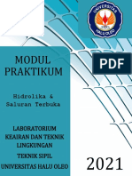 Modul Praktikum Hidrolika & Saluran Terbuka 2021