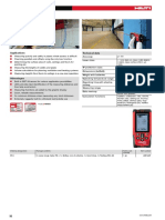 Laser Range Meter PD-I: Technical Data Applications
