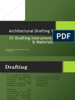 Drafting Instruments & Materials Guide