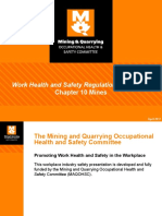 Work Health and Safety Regulations 2012 (SA) : Chapter 10 Mines