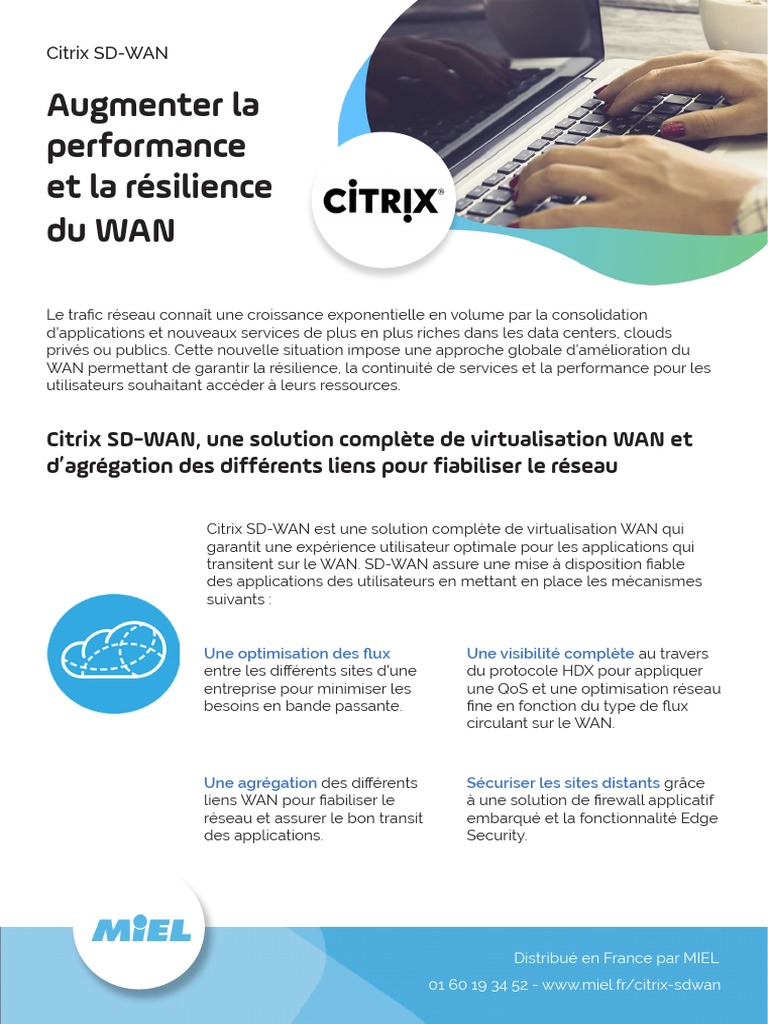 Optimisation du WAN avec Citrix SD-WAN | PDF | Architecture ...