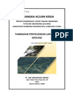 KAK Geologi Tambahan