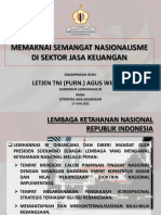 Memaknai Semangat Nasionalisme Di Sektor Jasa Keuangan