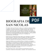 Biografia San Nicolas