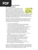 Download Drug Abuse Questionnaire by Anjali Gulati SN53023152 doc pdf