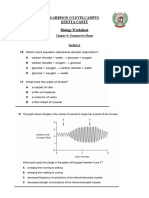 Biology-Chapter 10 Respiration Worksheet