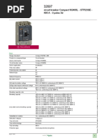 Product Data Sheet: Circuit Breaker Compact NS400L - STR23SE - 400 A - 3 Poles 3d