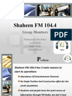 Shaheen FM 104.4: Group Members