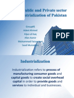 Role of Public and Private Sector in Industrialization Edited