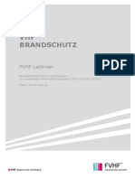 FVHF-Leitlinie Brandschutz 0321