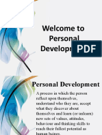 Welcome To Personal Development