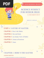 Science Subject For Senior High:: Chemistry