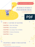 Science Subject For Senior High:: Chemistry