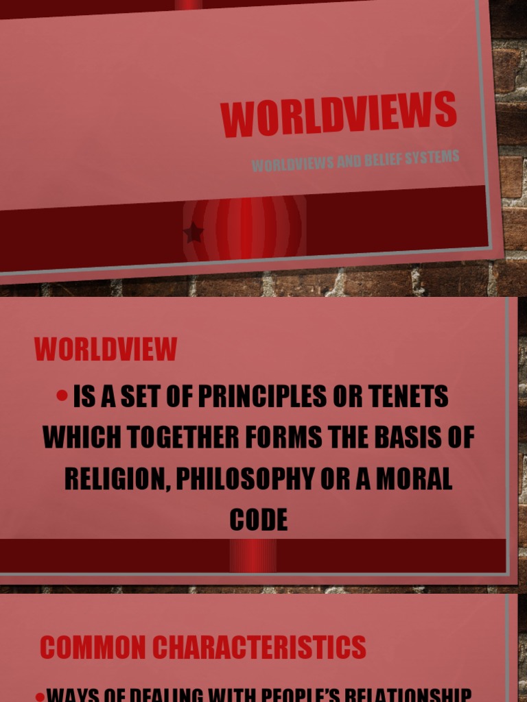 List of Worldviews and Belief Systems | PDF | Religion & Spirituality