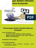 Perancangan Step by STep IMK