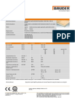 BauderPIR DHW - Produktdatenblatt 41790000 - 0921