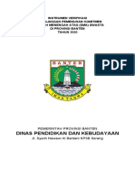Verifikasi SMA Banten 2020